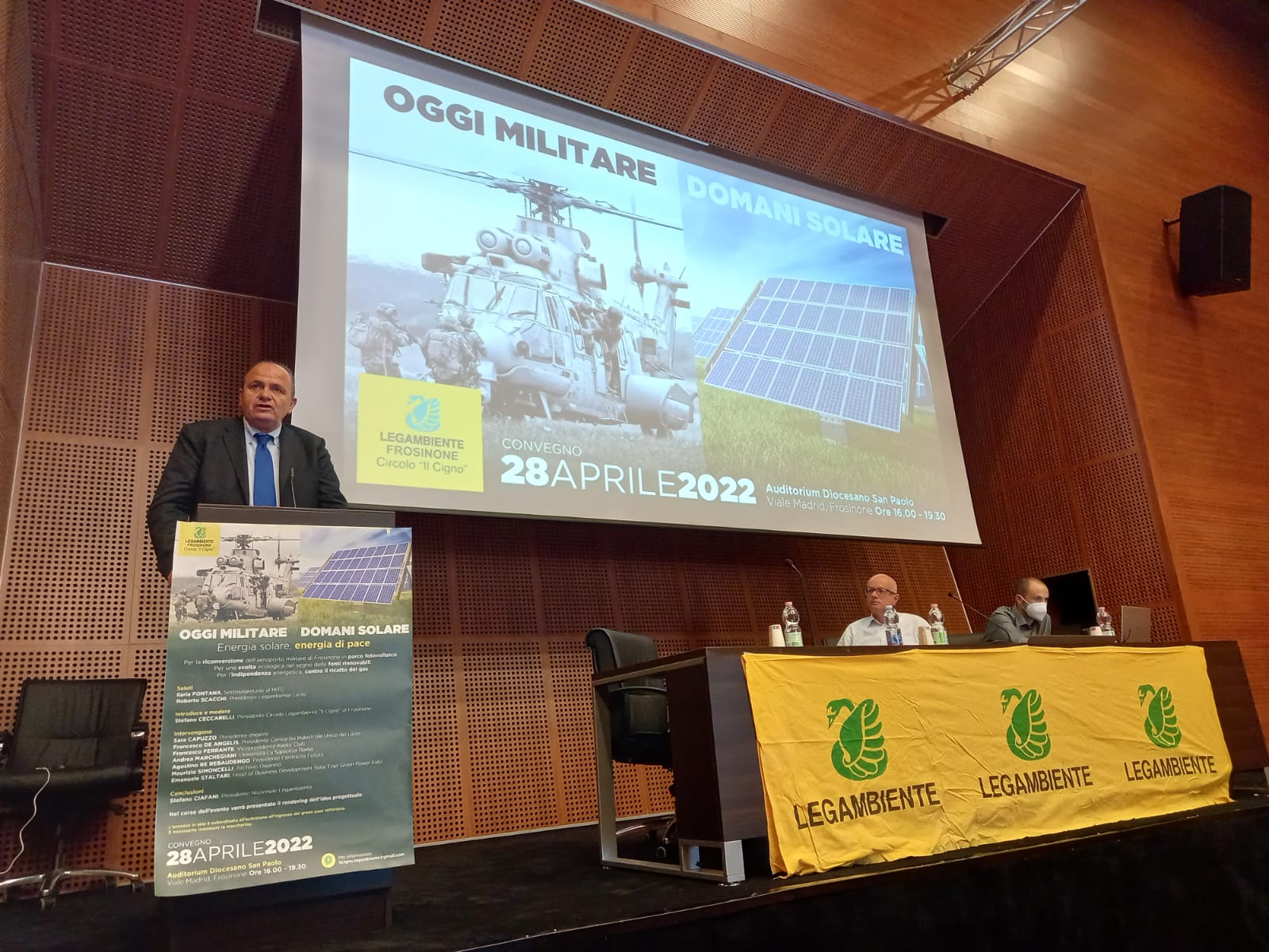 Riconversione del “Moscardini” di Frosinone in parco fotovoltaico, il Presidente De Angelis: «Progetto di grande attualità»